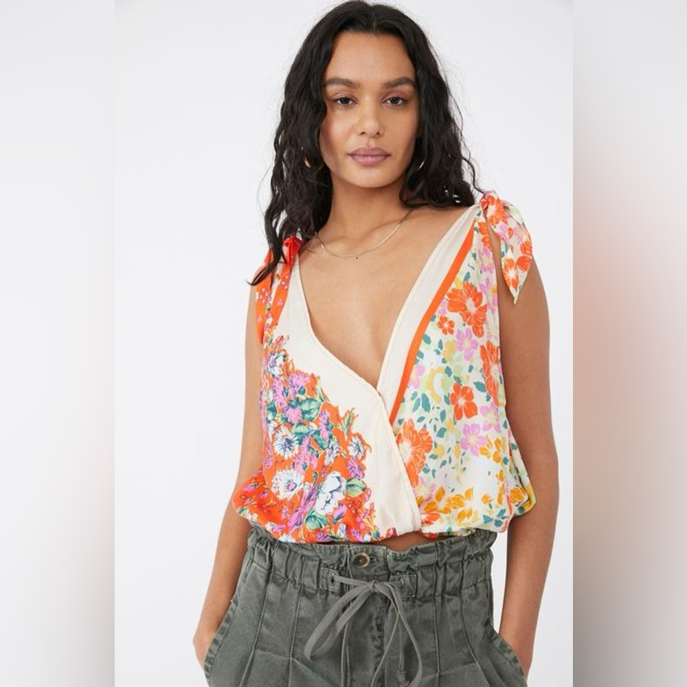 Free People - Tied To You Tank Confetti